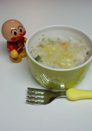 簡単！離乳食幼児食☆サーモンチーズドリア-レシピのメイン写真