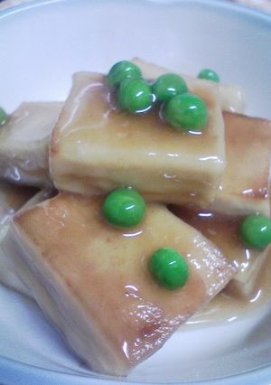 ぷるぷる♪高野豆腐の揚げ煮☆-レシピのメイン写真
