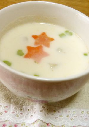 カブのホットミルクなスープ-レシピのメイン写真