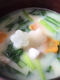 我が家のお雑煮 白味噌-レシピのメイン写真