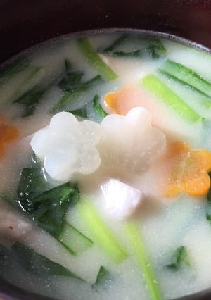 我が家のお雑煮 白味噌-レシピのメイン写真