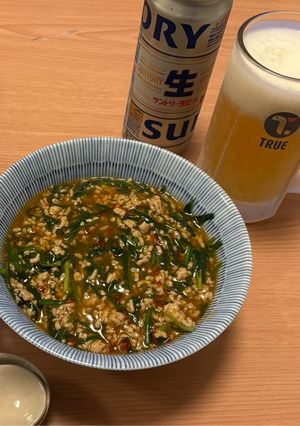ひき肉ニラあんかけごはん-レシピのメイン写真