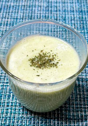 四毒抜き 枝豆の冷製スープ コンソメ味-レシピのメイン写真