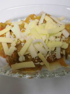 簡単☆残ったシチューお餅グラタン-レシピのメイン写真