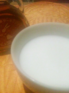 ホットミルクくず湯-レシピのメイン写真
