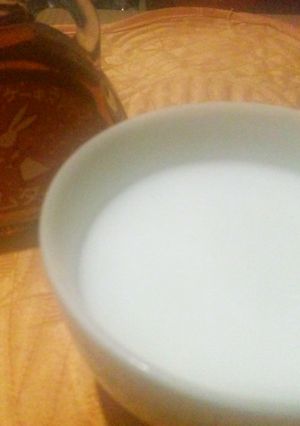 ホットミルクくず湯-レシピのメイン写真