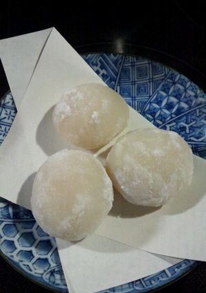 白玉粉で大福(味噌あん)-レシピのメイン写真