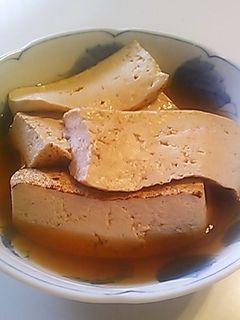 うちのおせち♬焼き豆腐の煮物-レシピのメイン写真