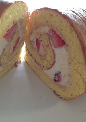 いちごのロールケーキ☆-レシピのメイン写真