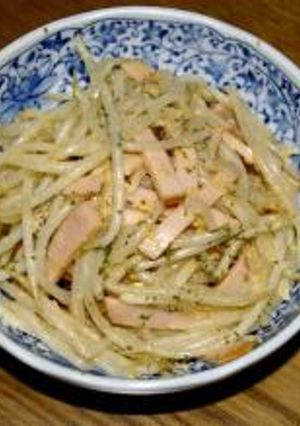 もやしとハムのゴマ和え-レシピのメイン写真