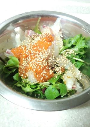 刺身サラダ-レシピのメイン写真