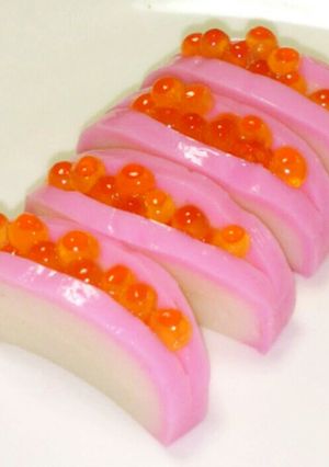 ちょっと華やかに♪蒲鉾のいくら詰め-レシピのメイン写真