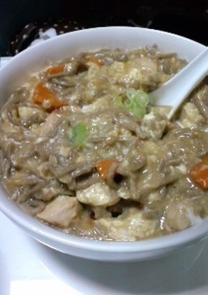 余りそばが大活躍！親子丼-レシピのメイン写真