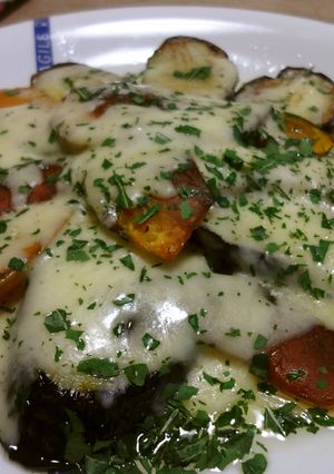 かぼちゃとナスのチーズ焼き-レシピのメイン写真