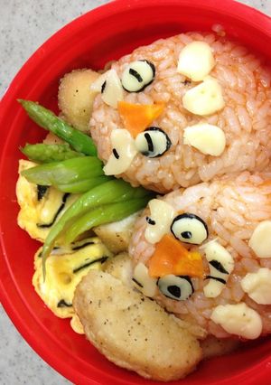 ダルマッカ弁当 ポケモン2012-レシピのメイン写真