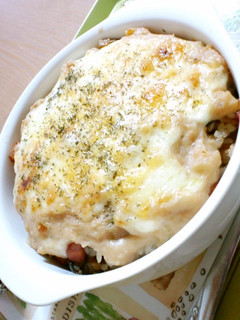超絶☆簡単♪お節の残りの煮しめdeドリア-レシピのメイン写真