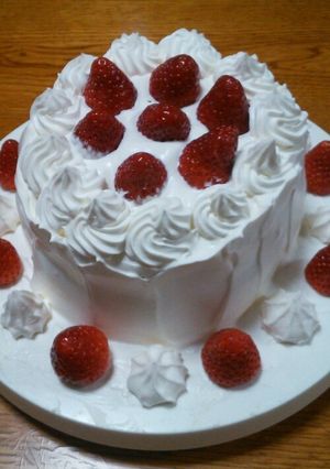 デコレーションケーキ-レシピのメイン写真