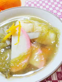 根野菜の長いも汁~とろろ昆布かけ~-レシピのメイン写真