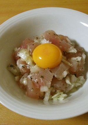 生マグロのさっぱりタルタル-レシピのメイン写真