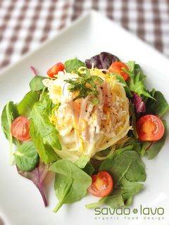 柚子ソース仕立てのサラダパスタ-レシピのメイン写真