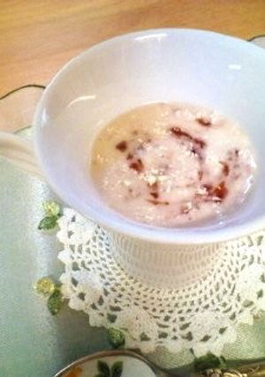 *苺チーズケーキ風味の豆乳*-レシピのメイン写真