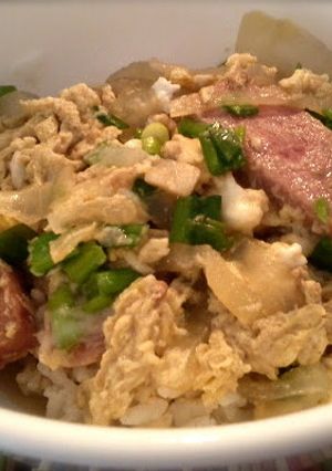 親子丼風スパム丼-レシピのメイン写真