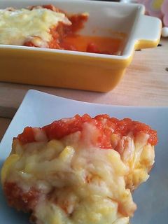 伊達巻トマトグラタン-レシピのメイン写真