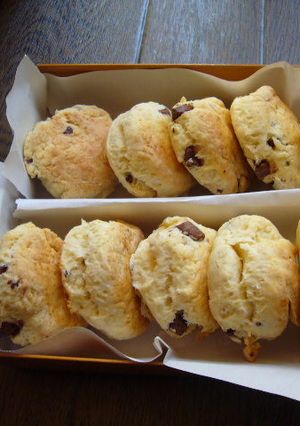 基本のチョコスコーン-レシピのメイン写真