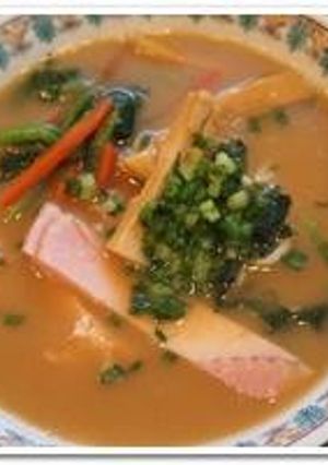 野菜スープDeインスタントラーメン-レシピのメイン写真