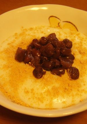 とろ～り♪ホットミルクわらび餅-レシピのメイン写真