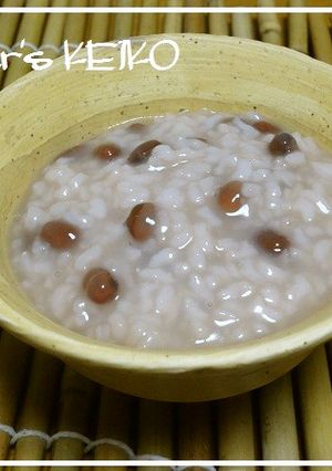 【農家のレシピ】小豆粥-レシピのメイン写真