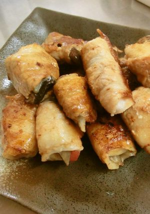 おせちの残り物で肉巻き-レシピのメイン写真