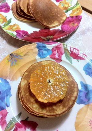 ふるいなし！ふんわりパンケーキ♪-レシピのメイン写真