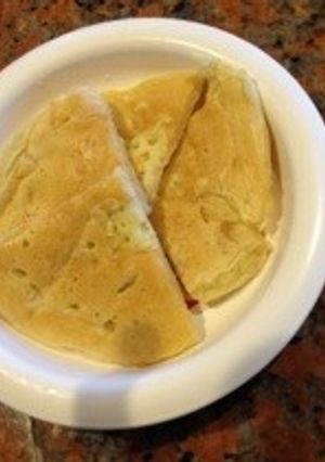 離乳食＊りんごとバナナのホットケーキ-レシピのメイン写真
