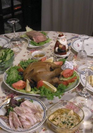 クリスマスディナー-レシピのメイン写真