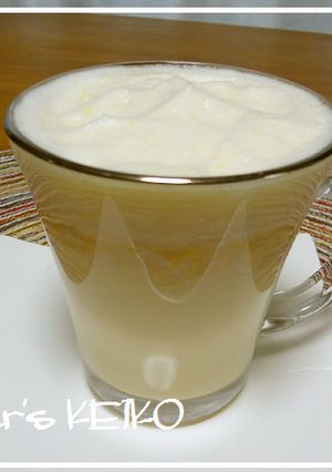 みかんラテ-レシピのメイン写真