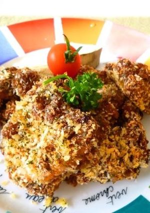 鶏もも肉の焼き唐揚げ-レシピのメイン写真