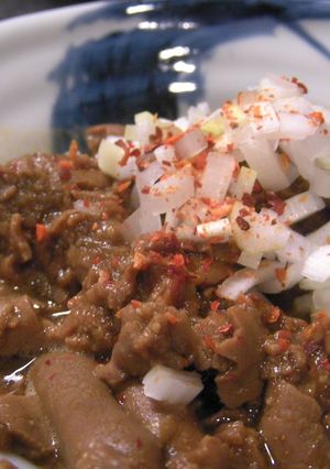 豚モツ煮-レシピのメイン写真