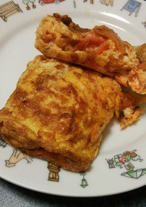キムチ卵焼き-レシピのメイン写真