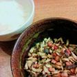 椎茸とベーコンの味噌マヨ炒め( 〃▽〃)