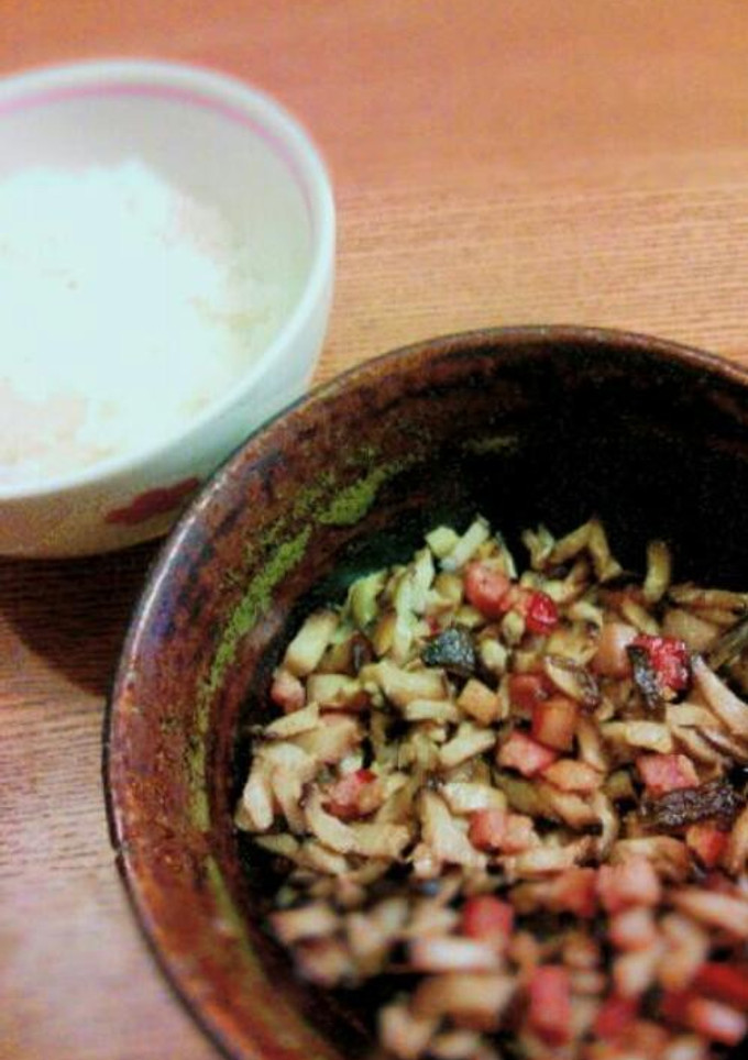 椎茸とベーコンの味噌マヨ炒め( 〃▽〃)-レシピのメイン写真