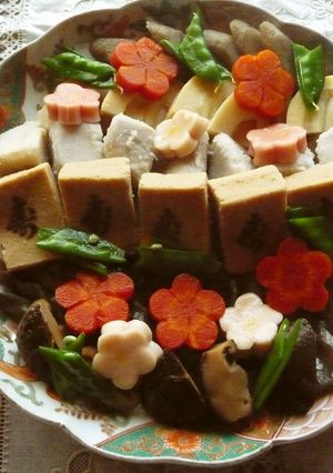 おせち＊煮物（覚書）-レシピのメイン写真