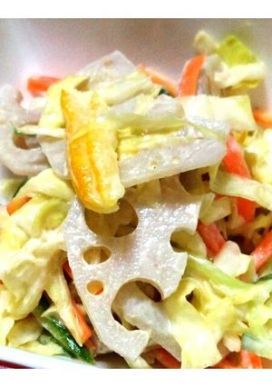 レンコンのマヨサラダ☆-レシピのメイン写真