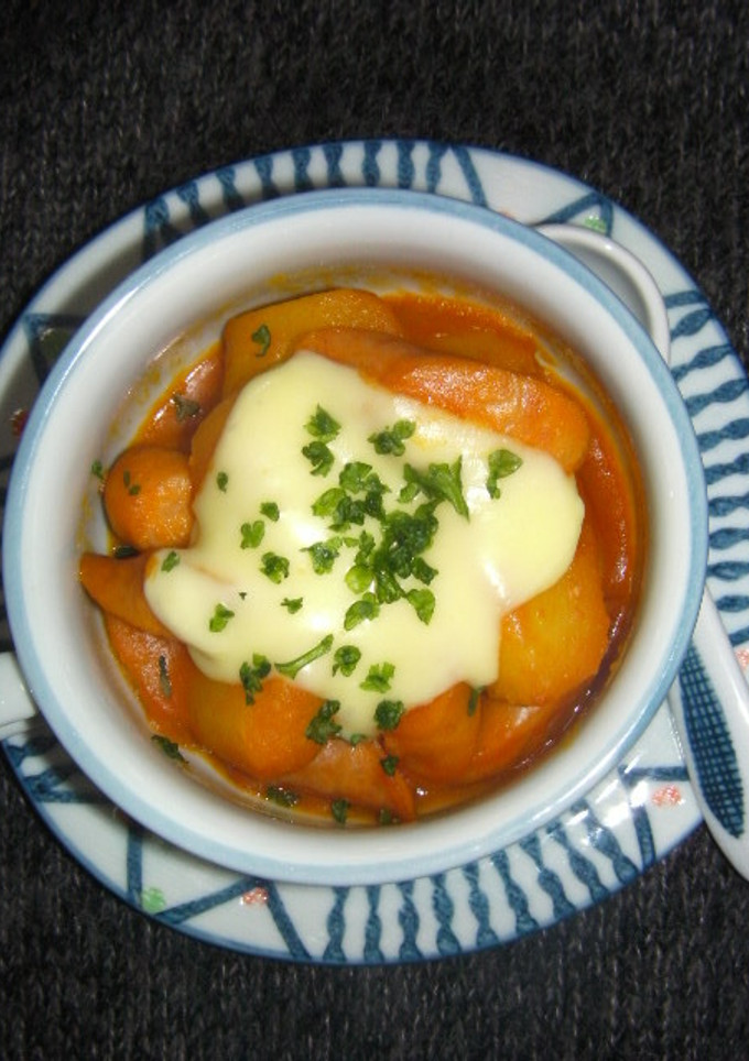 簡単煮込１０分♥じゃが芋のトマト煮-レシピのメイン写真