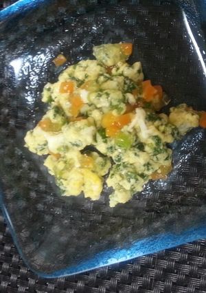 冷凍可!!離乳食☆中期 つるんと卵どじ!-レシピのメイン写真