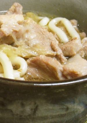 とろとろ豚煮うどん-レシピのメイン写真