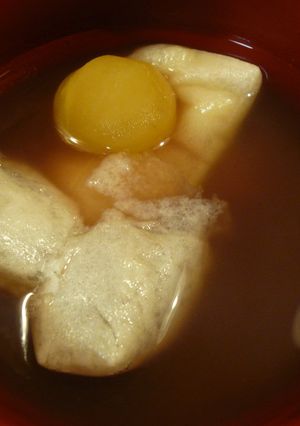 栗入り汁粉☆正月の残りで-レシピのメイン写真