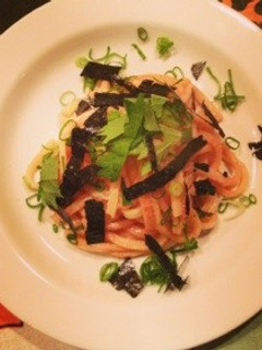 明太子焼きうどん♡-レシピのメイン写真