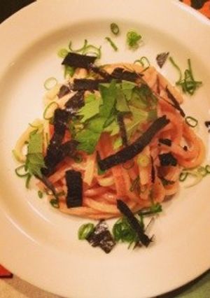 明太子焼きうどん♡-レシピのメイン写真