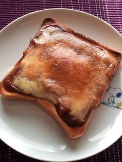 レトルトで簡単☆チーズカレートースト-レシピのメイン写真